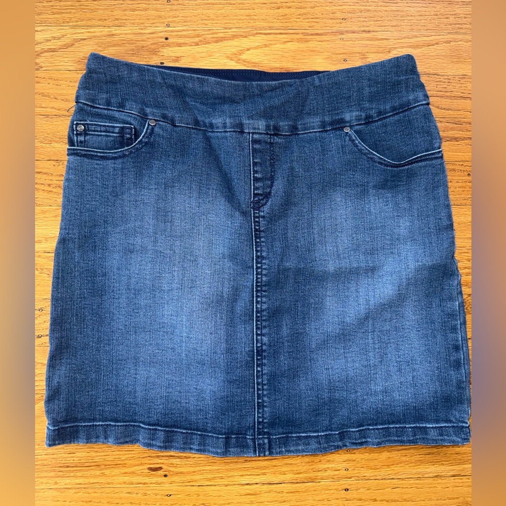Denim Skort